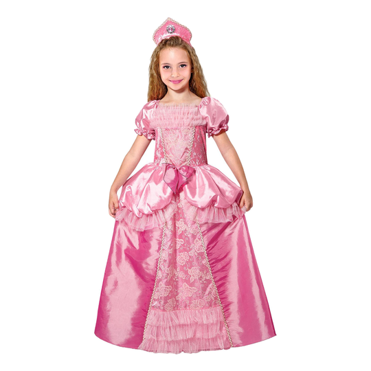 Prinsessa med Hårband Barn Maskeraddräkt - X-Small