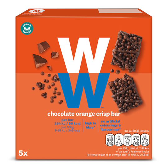 WW ViktVäktarna Chokladbar med smak av Apelsin 80 g
