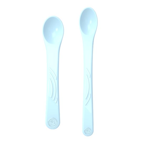 Twistshake 2x Feeding Spoon Set 4+m Pastell Blå