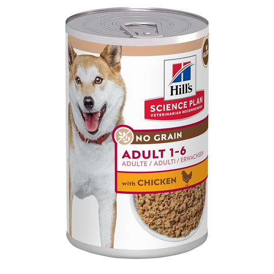 Hill's Science Plan Adult No Grain Chicken - Ekonomipack: 24 x 363 g