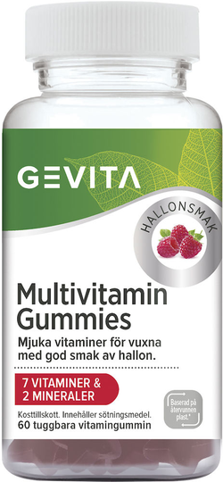 Gevita Multivitamin Hallongummies 60st