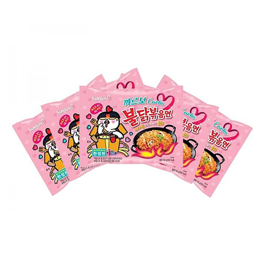 Samyang Hot Chicken Ramen Noodles Carbonara - 5-pack
