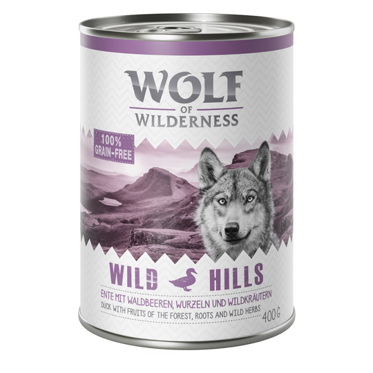 Wolf of Wilderness 400 g - Wild Hills - Duck