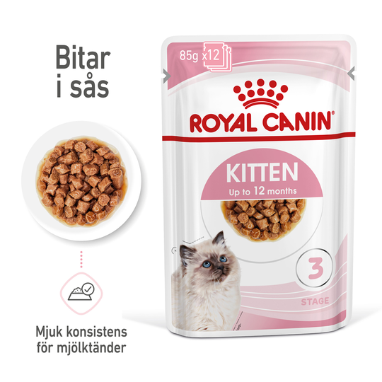 Royal Canin Kitten Gravy kattmat 12x85g