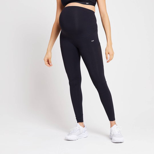 MP Women's Power Maternity Leggings - Svart - XS
