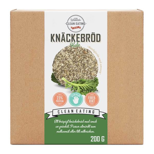 Clean Eating Knäckebröd Kale 200 g