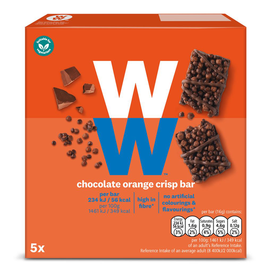 WW ViktVäktarna Chokladbar Apelsin 80 g