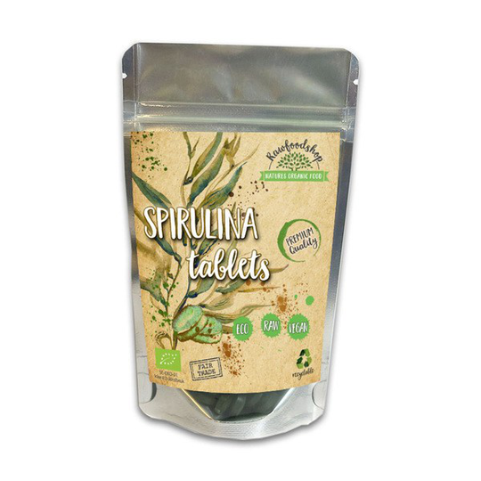 Rawfoodshop Spirulina Tabletter EKO 100 g
