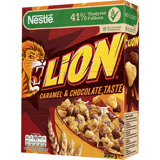 Lion Frukostflingor Karamell Choklad