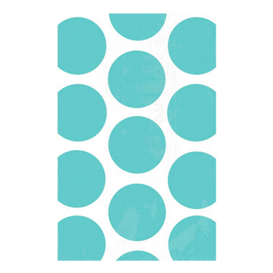Kalaspåsar Polka Dot Turkos - 10-pack