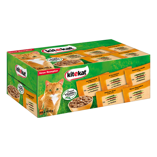 Ekonomipack: Kitekat portionspåsar 96 x 100 g - Picknick i sås