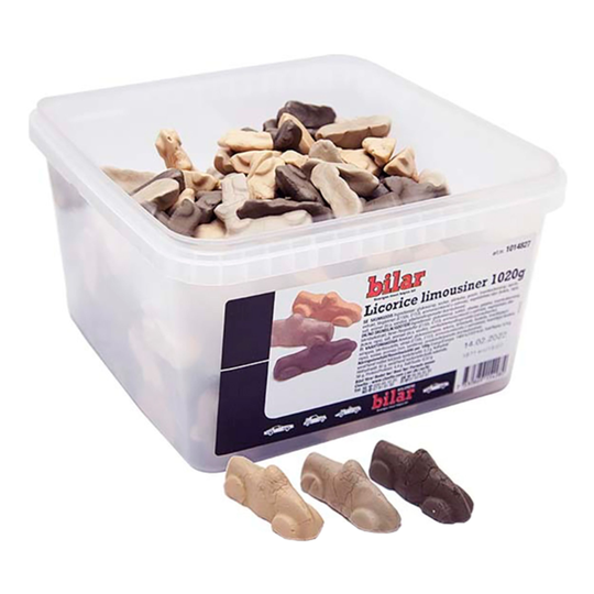 Bilar Lakritslimousiner Storpack - 1 kg