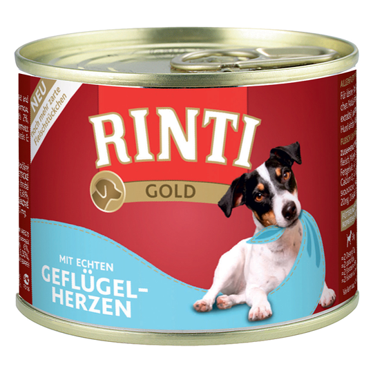 Ekonomipack: RINTI Gold 24 x 185 g - Fågelhjärtan