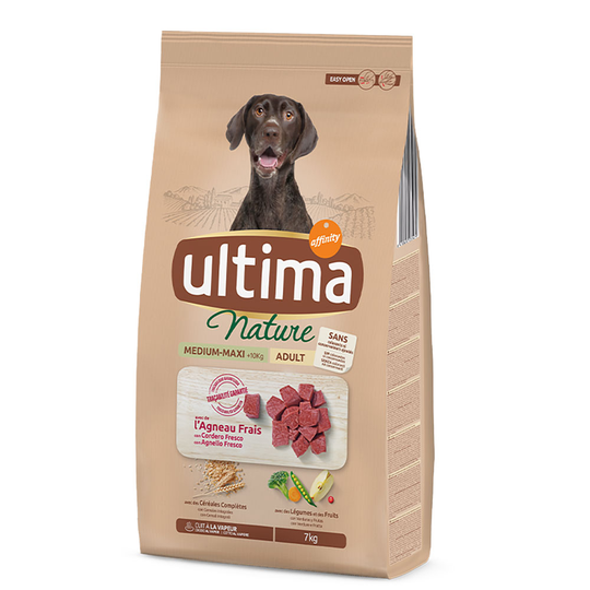 Ultima Nature Medium / Maxi Lamb - Ekonomipack: 2 x 7 kg