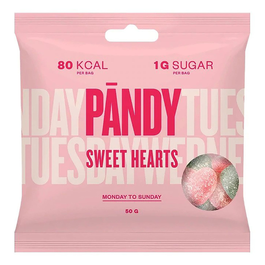 Pändy Sweet Hearts - 50 gram