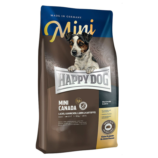 Ekonomipack: 2 x 4 kg Happy Dog Supreme mini till sparpris! - Mini Canada (2 x 4 kg)