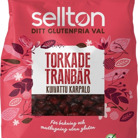 Sellton Torkade Tranbär 500 g