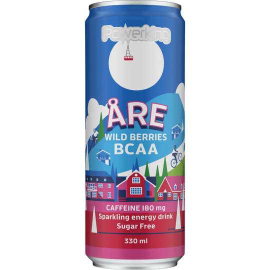 Powerking Åre BCAA Wild Berries 330 ml