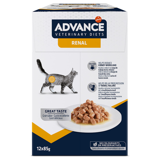Advance Veterinary Diets Feline Renal - Ekonomipack: 24 x 85 g