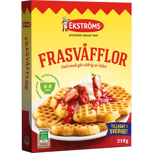 Ekströms 3 x Frasvåfflor
