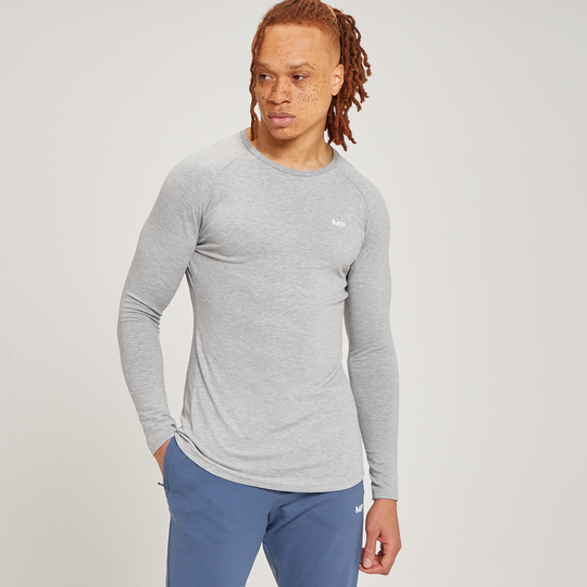 MP Form Long Sleeve Top för män - Grå - XS