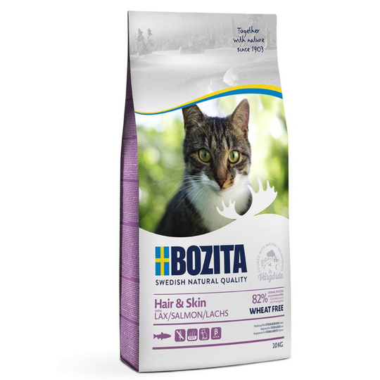 Bozita Hair Skin Wheat Free salmon 10kg