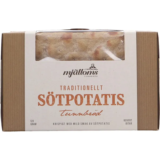 Mjälloms 2 x Tunnbröd Sötpotatis