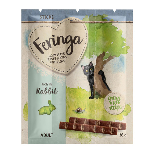 Feringa Sticks Kanin - Ekonomipack: 36 x 6 g