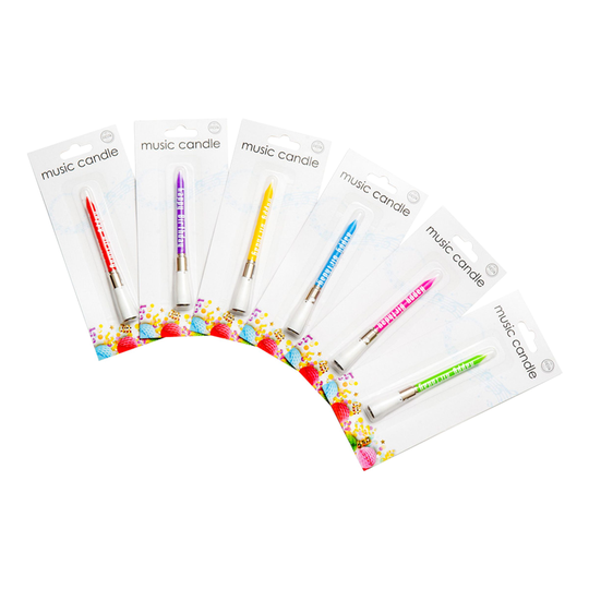 Spelande Tårtljus - 1-pack