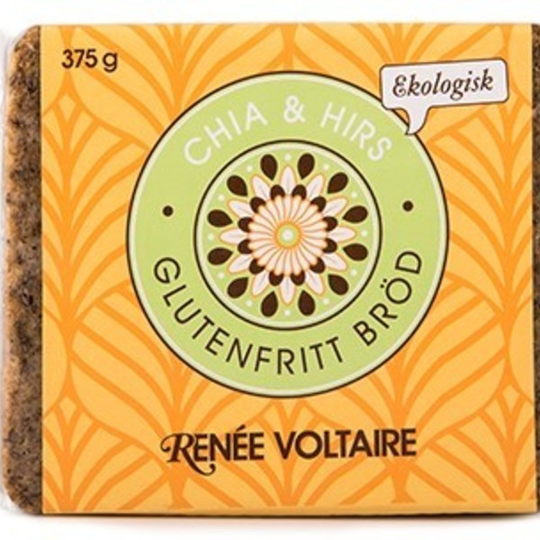 Renée Voltaire Glutenfritt bröd Chia & Hirs 375 g
