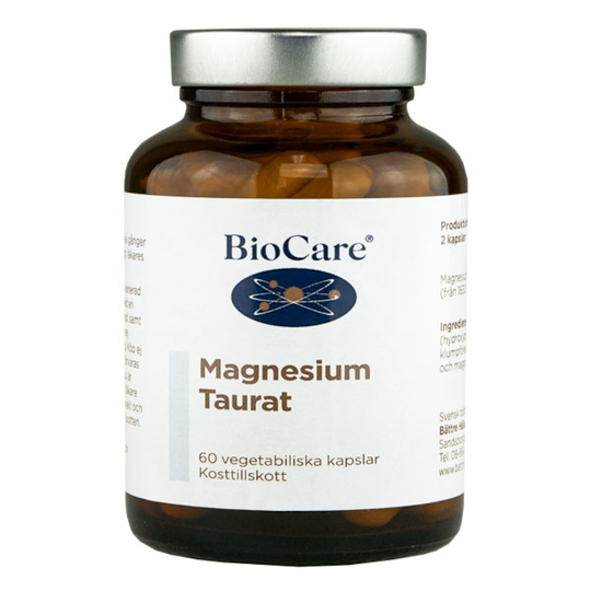 BioCare Magnesium Taurat 60 kapslar