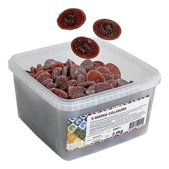 S-Märken Cola Sura Storpack - 2 kg
