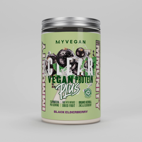 Myvegan Clear Vegan Protein PLUS Immunity (WE) - 375g - Elderberry