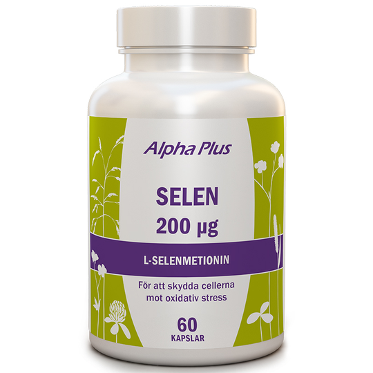 Alpha Plus Selen 200 μg 60 kapslar