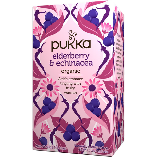 Pukka Herbs Elderberry & Echinacea 20 st