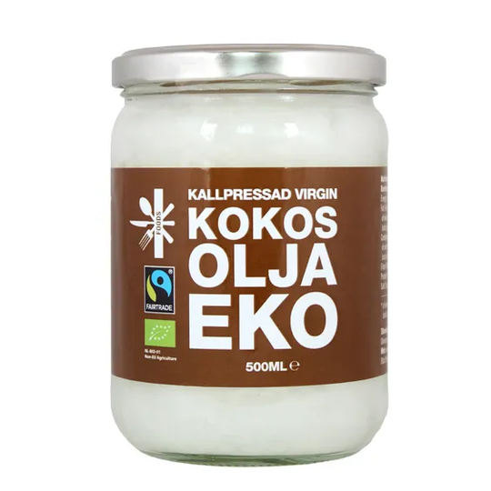 Superfruit Kokosolja Extra Virgin, 500ml ekologisk
