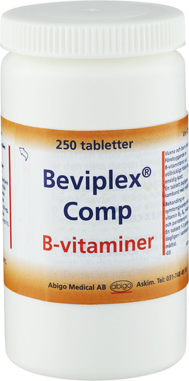 Beviplex Comp Filmdragerad tablett Burk, 250tabletter