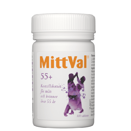 MittVal 55+ 100 tabletter