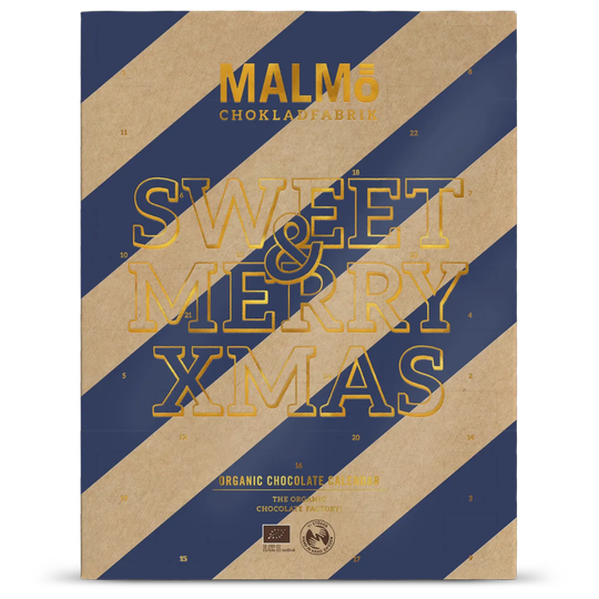 Malmö Chokladfabrik Julkalender Choklad 2022, ekologisk