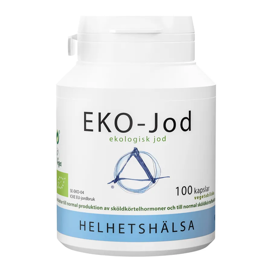 Helhetshälsa EKO-Jod, 100 kapslar ekologisk