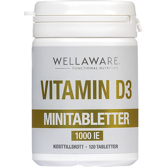 WellAware D3 1000IE 120 minitabletter