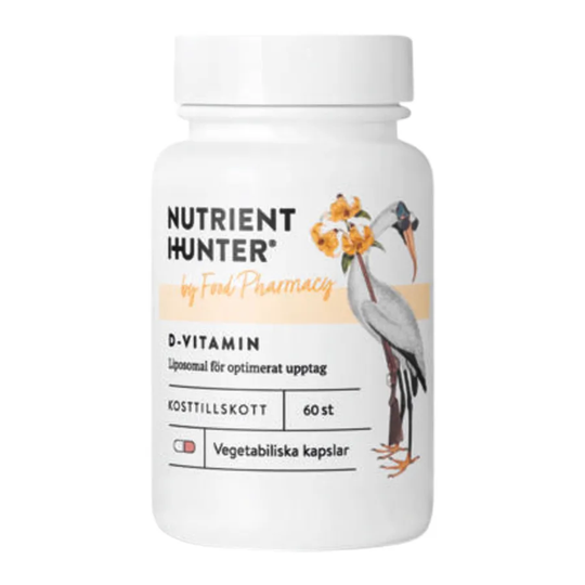 Nutrient Hunter D-vitamin, 60 kapslar