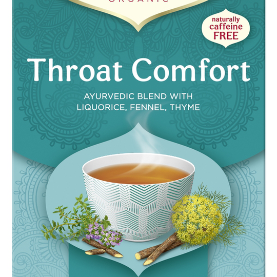 YogiTea Throat Comfort KRAV 17 tepåsar