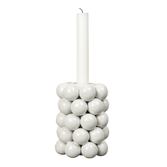 Byon - Globe Ljusstake 9,5 cm Vit