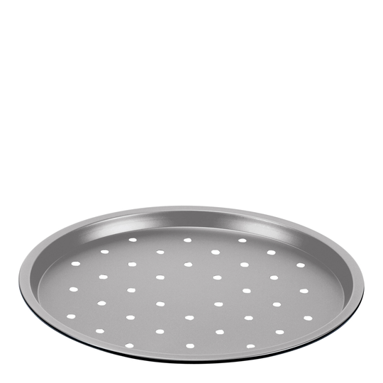 Guardini - Silver Elegance Pizzaform Perforerad 32 cm Svart/Silver
