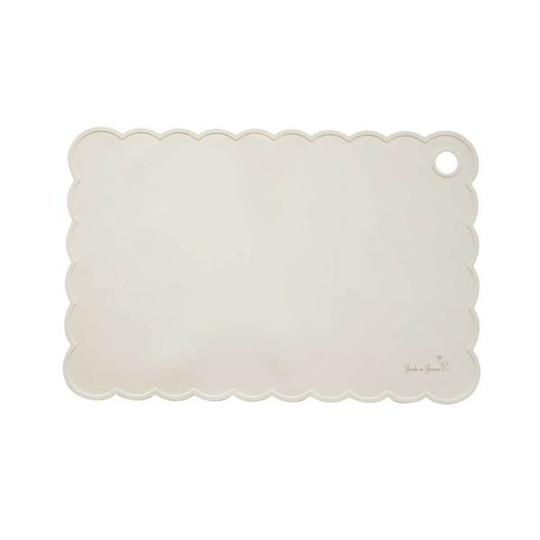 Jack o Juno Poppy Placemat Cream