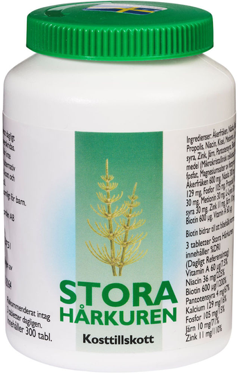 Stora Hårkuren 300 tabletter