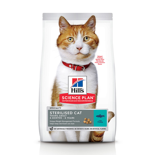 Hill's Science Plan Adult Sterilised Tuna - 1,5 kg