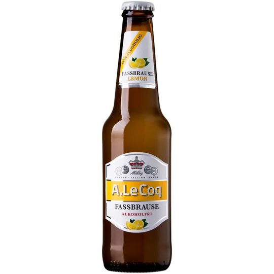 A. Le Coq 3 x Alkoholfri Öl Fassbrause Lemon