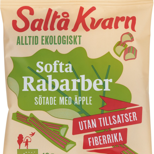 Saltå Kvarn Softa Rabarber 40 g